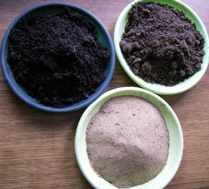 Composición del sustrato para ficus